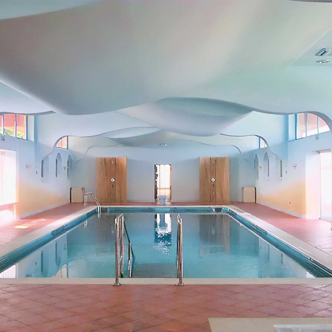 spazi per lo sport - progetto ex scuderie, piscina, interni