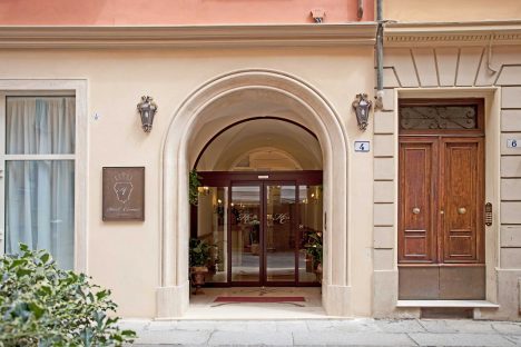 spazi per il turismo - progetto hotel cavour, esterni