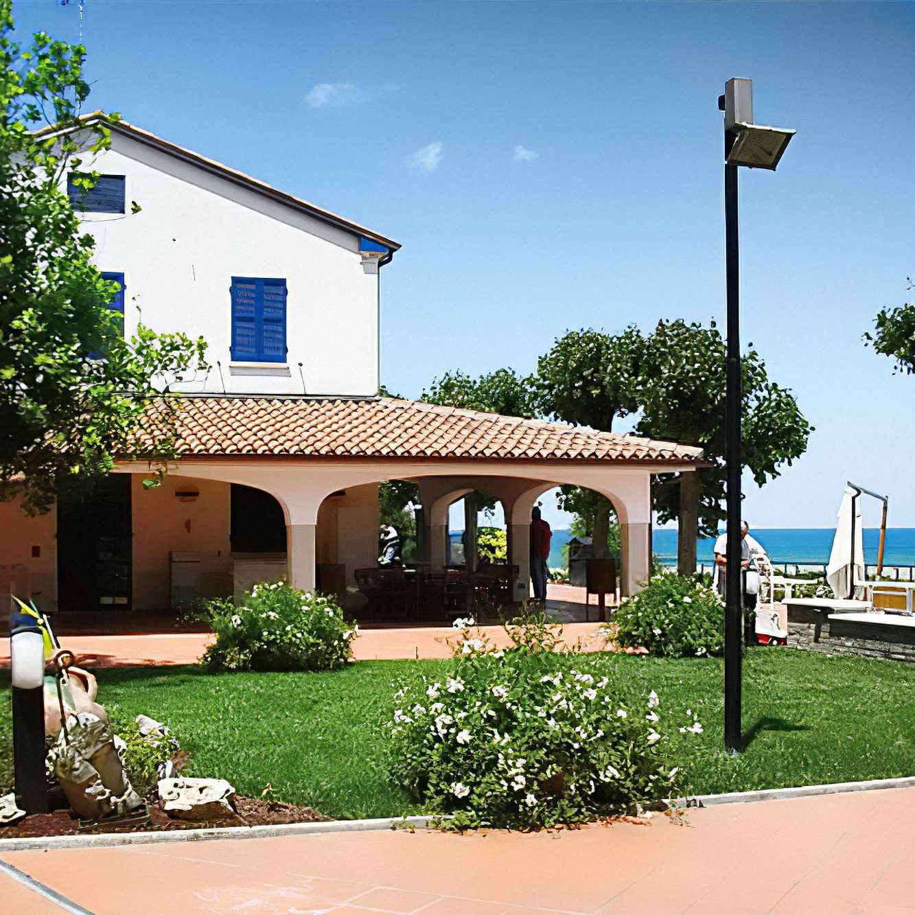 residenze private - progetto villa al mare, esterni